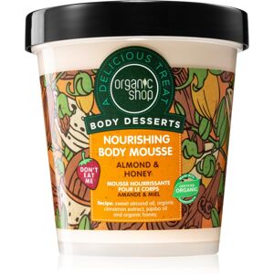 Organic Shop Body Desserts Almond & Honey body mousse with nourishing and moisturising effect 450 ml Organic Shop Body Desserts Almond & Honey body mousse with nourishing and moisturising effect 450 ml