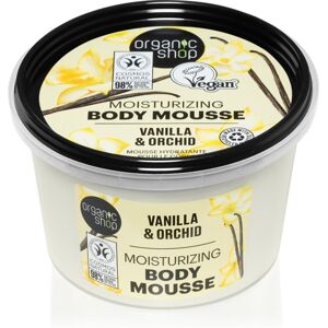 Organic Shop Vanilla & Orchid body mousse with vanilla 250 ml Organic Shop Vanilla & Orchid body mousse with vanilla 250 ml