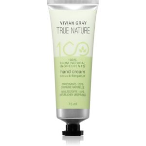 Vivian Gray True Nature Citrus & Bergamot Hand Cream - Moisturizing 75ml Vivian Gray True Nature Citrus & Bergamot Hand Cream - Moisturizing 75ml