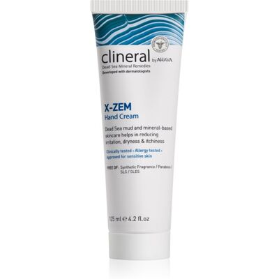 AHAVA Clineral X-ZEM intensive hand cream to treat irritation and itching 125 ml AHAVA Clineral X-ZEM intensive hand cream to treat irritation and itching 125 ml