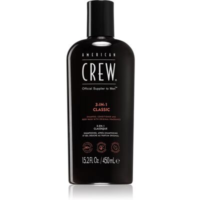 American Crew Hair & Body 3-IN-1 3-in-1 shampoo, conditioner and shower gel M 450 ml American Crew Hair & Body 3-IN-1 3-in-1 shampoo, conditioner and shower gel M 450 ml