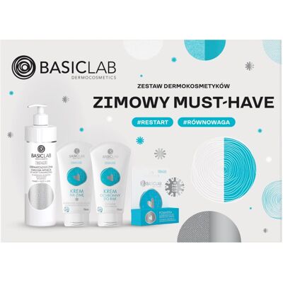 BasicLab Dermocosmetics Winter Must-have gift set to protect from the cold and wind BasicLab Dermocosmetics Winter Must-have gift set to protect from the cold and wind