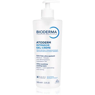 Bioderma Atoderm Intensive Gel-Cream calming care for very dry sensitive and atopic skin 500 ml Bioderma Atoderm Intensive Gel-Cream calming care for very dry sensitive and atopic skin 500 ml