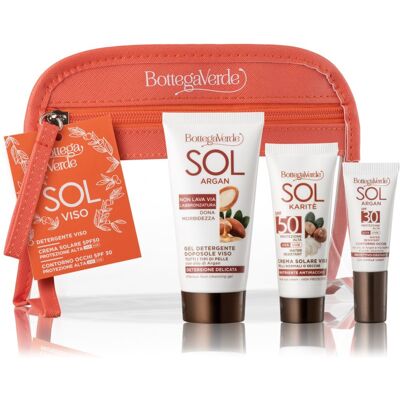 Bottega Verde Sol Karitè travel set for tanning Bottega Verde Sol Karitè travel set for tanning