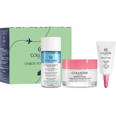 Collistar Deep Moisturizing Cream Travel Kit gift set with moisturising effect Collistar Deep Moisturizing Cream Travel Kit gift set with moisturising effect