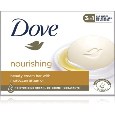 Dove Argan Oil Nourishing Cream Bar - Soap Dove Argan Oil Nourishing Cream Bar - Soap