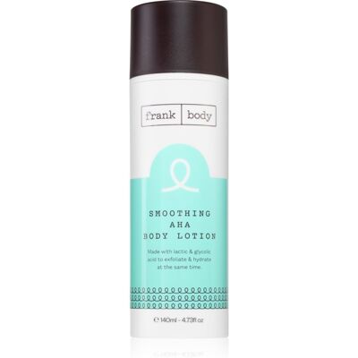 Frank Body Smoothing AHA gentle exfoliating lotion With AHAs 140 ml Frank Body Smoothing AHA gentle exfoliating lotion With AHAs 140 ml