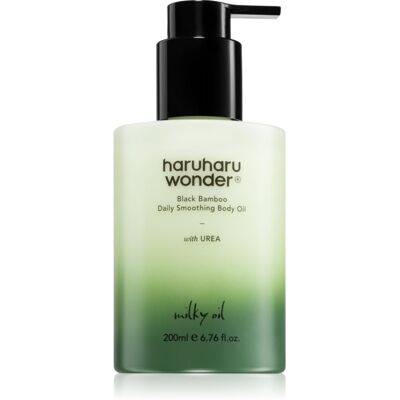 Haruharu Wonder Black Bamboo Daily Smoothing Body Oil velvety body oil with nourishing effect 200 ml Haruharu Wonder Black Bamboo Daily Smoothing Body Oil velvety body oil with nourishing effect 200 ml