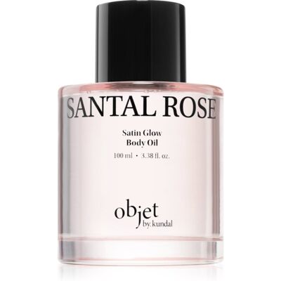 KUNDAL Objet Satin Glow Body Oil caring body oil for intensive hydration with aroma Santal Rose 100 ml KUNDAL Objet Satin Glow Body Oil caring body oil for intensive hydration with aroma Santal Rose 100 ml