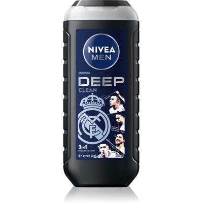 NIVEA MEN Real Madrid refreshing shower gel 3-in-1 250 ml NIVEA MEN Real Madrid refreshing shower gel 3-in-1 250 ml