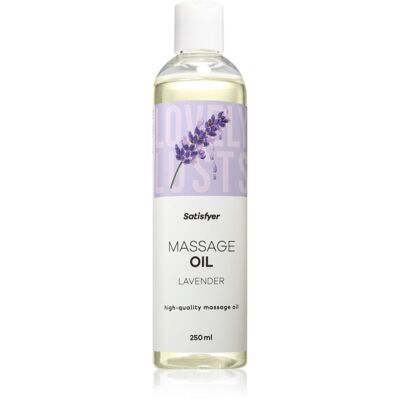 Satisfyer Massage Oil massage oil Lavender 250 ml Satisfyer Massage Oil massage oil Lavender 250 ml