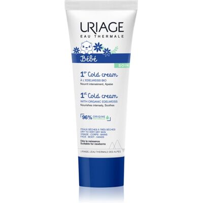 Uriage Baby Cold Cream with Organic Elderweiss (75 ml) Uriage Baby Cold Cream with Organic Elderweiss (75 ml)
