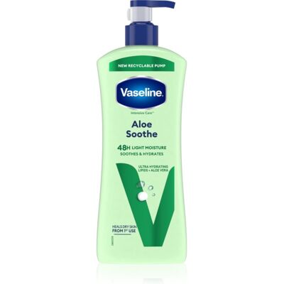 Vaseline Aloe Soothe moisturising body lotion with aloe vera 600 ml Vaseline Aloe Soothe moisturising body lotion with aloe vera 600 ml