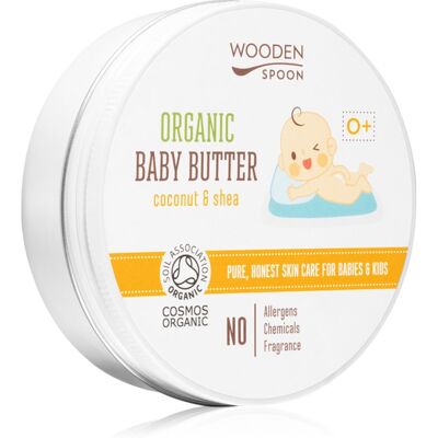 WoodenSpoon Organic Coconut & Shea body butter for children from birth 100 ml WoodenSpoon Organic Coconut & Shea body butter for children from birth 100 ml