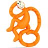 Matchstick Monkey Mini Monkey Teether chew toy with antimicrobial ingredients Orange 1 pc