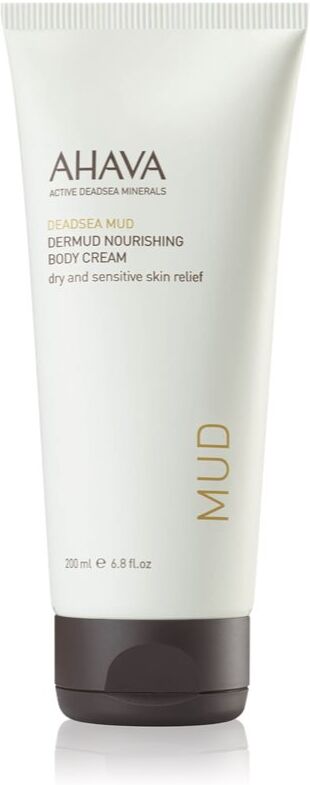 AHAVA Dead Sea Mud nourishing body cream for dry and sensitive skin 200 ml