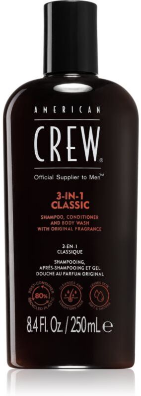 American Crew Hair & Body 3-IN-1 3-in-1 shampoo, conditioner and shower gel M 1000 ml