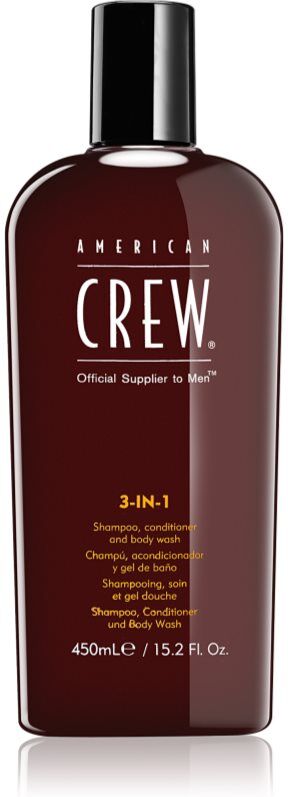 American Crew Hair & Body 3-IN-1 3-in-1 shampoo, conditioner and shower gel M 450 ml