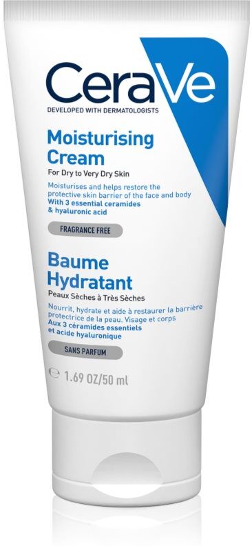 CeraVe Moisturizers face and body moisturiser for dry to very dry skin 50 ml