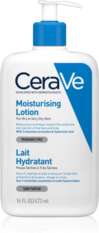CeraVe Moisturizers Lotion moisturising face and body lotion for dry to very dry skin 473 ml