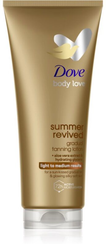 Dove DermaSpa Summer Revived self-tanning body lotion shade Light to Medium 200 ml