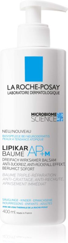 La Roche-Posay Lipikar Baume AP+M lipid-replenishing balm to treat irritation and itching 400 ml