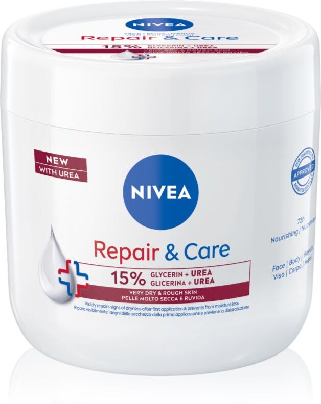 NIVEA Repair & Care Urea regenerating body cream for dry to very dry skin 400 ml