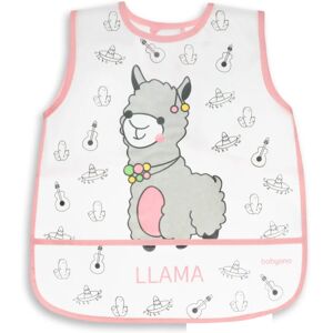 BabyOno Be Active Baby Explorer baby bib Llama 12 m+ 30x35 cm