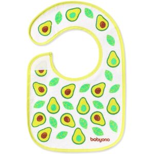 BabyOno Be Active I Eat and I Grow baby bib Avocado 3 m+ 1 pc