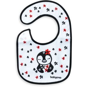 BabyOno Be Active I Eat and I Grow baby bib Penguin 3 m+ 1 pc