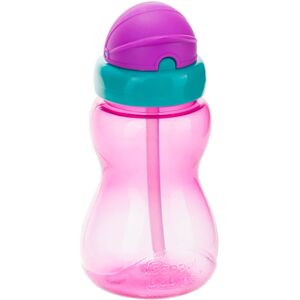 canpol babies Sport Cup children’s bottle with straw 12m+ Pink 270 ml