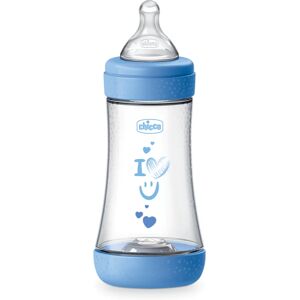 Chicco Perfect 5 baby bottle 2 m+ Medium Flow Blue 240 ml