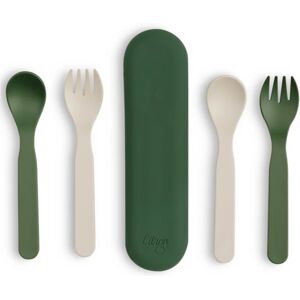 Citron Eco Cutlery Set cutlery Green/ Cream 6m+ 5 pc