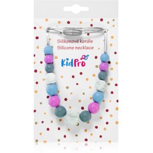 KidPro Silicone Necklace chewing beads Grey Mix 1 pc