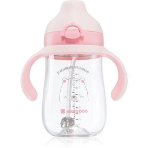 Kikkaboo Bear with Me cup with straw 6 m+ Pink 300 ml