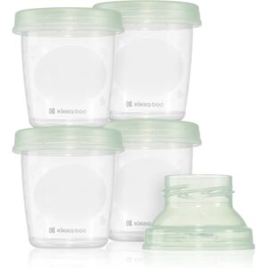 Kikkaboo Storage Containers Mint food containers 4x180 ml