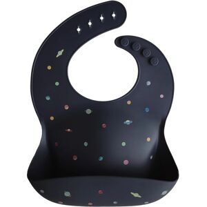 Mushie Silicone Baby Bib baby bib Planets 1 pc