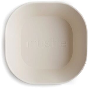Mushie Square Dinnerware Bowl bowl Ivory 2 pc