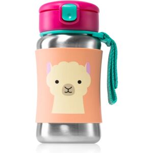 Skip Hop Zoo Llama water bottle with straw 12m+ 350 ml