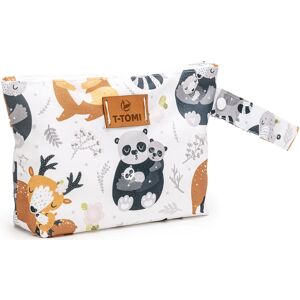 T-TOMI Small Baggie travel bag Animals 18x24 cm