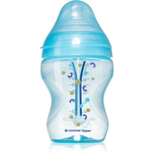 Tommee Tippee Closer To Nature Anti-colic Advanced Baby Bottle baby bottle Slow Flow Blue 0 m+ 260 ml