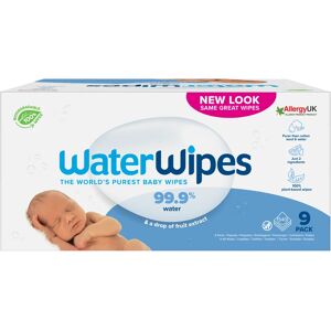 Water Wipes Baby Wipes 9 Pack gentle wet wipes for babies 9x60 pc