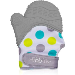 BBLÜV Glüv teething glove Grey 1 pc BBLÜV Glüv teething glove Grey 1 pc