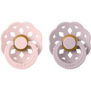 BIBS Baby Pacifier - Size 2 - Dusky Lilac - Natural Rubber - 6+ Months BIBS Baby Pacifier - Size 2 - Dusky Lilac - Natural Rubber - 6+ Months