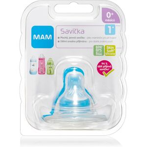 MAM V1 Baby Bottles Teat - Slow Flow - 0m+ MAM V1 Baby Bottles Teat - Slow Flow - 0m+
