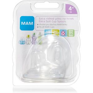 MAM Baby Bottles Extra Soft Cup Spout - 2 pcs - Baby Bottle Teats for Kids MAM Baby Bottles Extra Soft Cup Spout - 2 pcs - Baby Bottle Teats for Kids