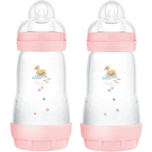 MAM Perfect Star Anti-colic Bottle anti-colic bottle 2m+ Pink 2x260 ml MAM Perfect Star Anti-colic Bottle anti-colic bottle 2m+ Pink 2x260 ml