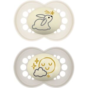 MAM Original Night 16m+ dummy Grey/ Beige 2 pc MAM Original Night 16m+ dummy Grey/ Beige 2 pc