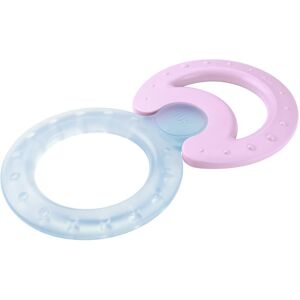 NUK Teether chew toy with cooling effect 3-12 m Violet 2 pc NUK Teether chew toy with cooling effect 3-12 m Violet 2 pc