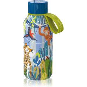 Quokka Solid Kids thermo bottle with loop Jungle 330 ml Quokka Solid Kids thermo bottle with loop Jungle 330 ml